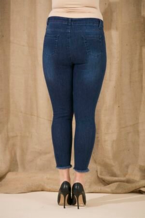 mėlynos spalvos moteriški džinsai 03
